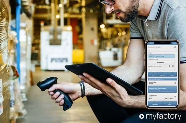 Digitalisierung: Myfactory macht das Lager mobil