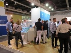 topsoft Messe-Besucher bei myfactory